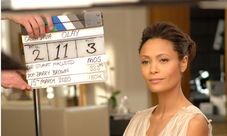 Thandie Newton, the face of the Olay Total Effects range